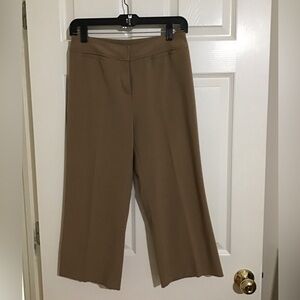Coldwater Creek crop pants, size P4, excellent shape, tan color